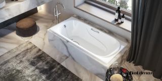 Ванна чугунная Goldman Nova NV17080 170x80см с ножками